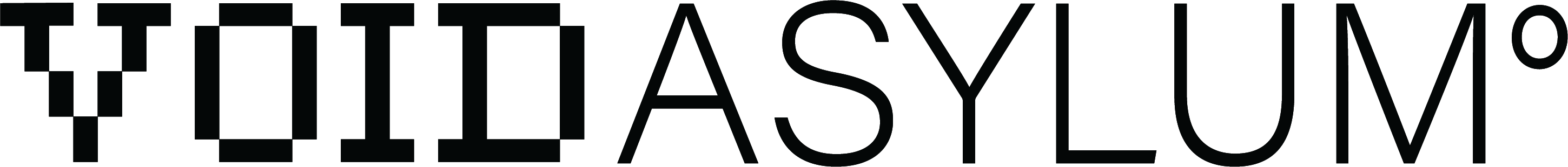 VOID ASYLUM Text Logo only
