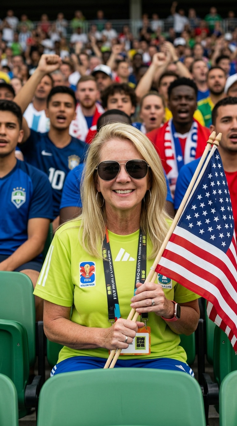 USA Flag — Stadium