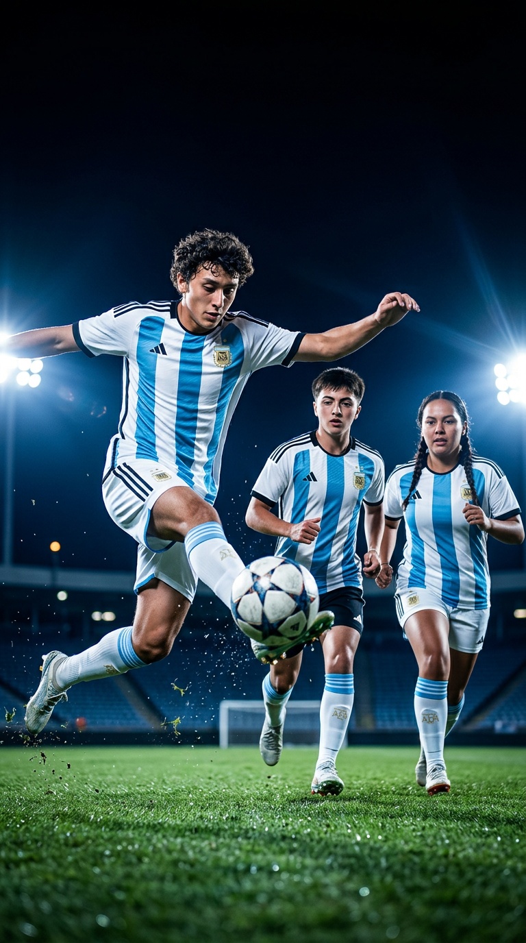 Argentina Jersey — Dramatic Kick